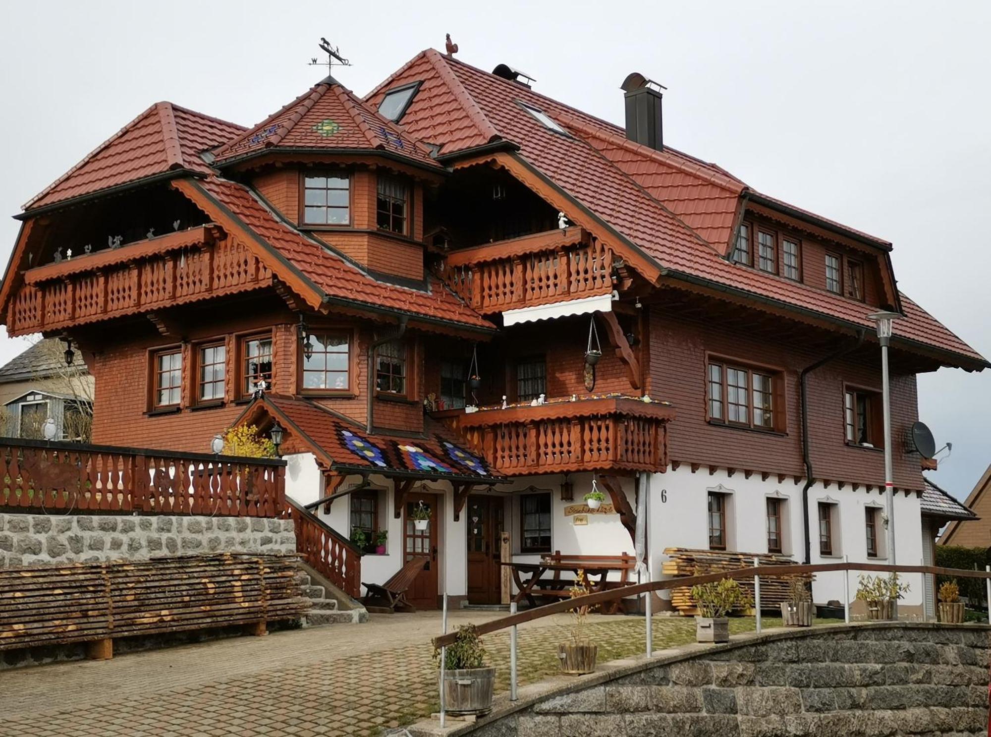 Ferienwohnung Steinbuehlschloessle Schönwald Exterior foto