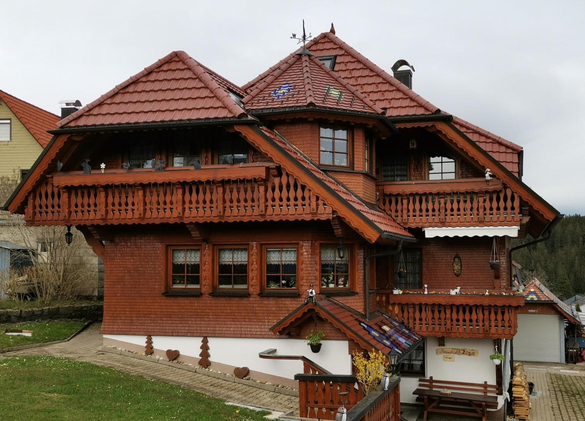 Ferienwohnung Steinbuehlschloessle Schönwald Exterior foto